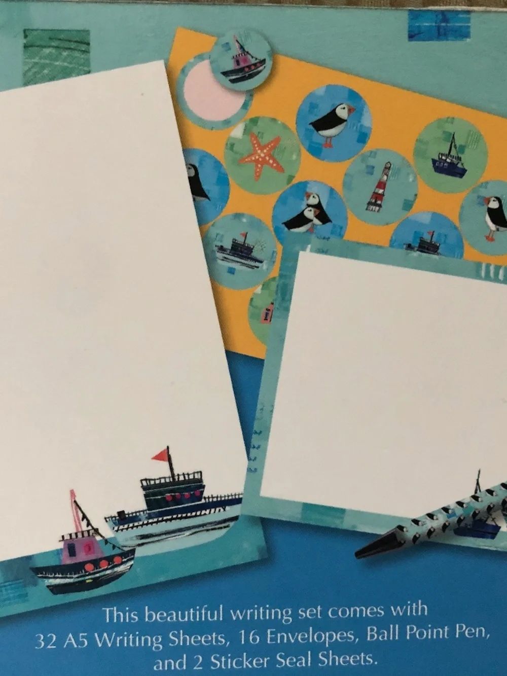 New Seabreeze Writing Set